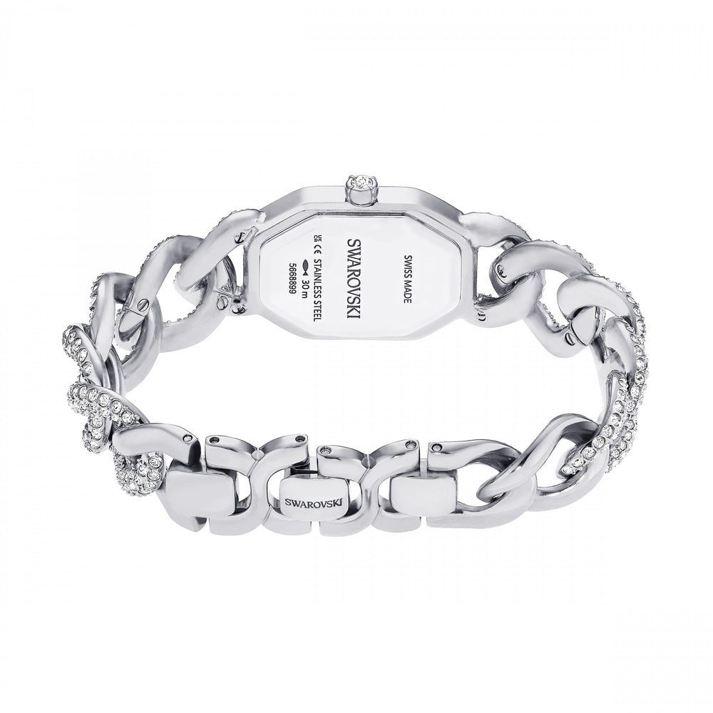 DEXTERA CHAIN LINK SILVER QUARTZ WATCH