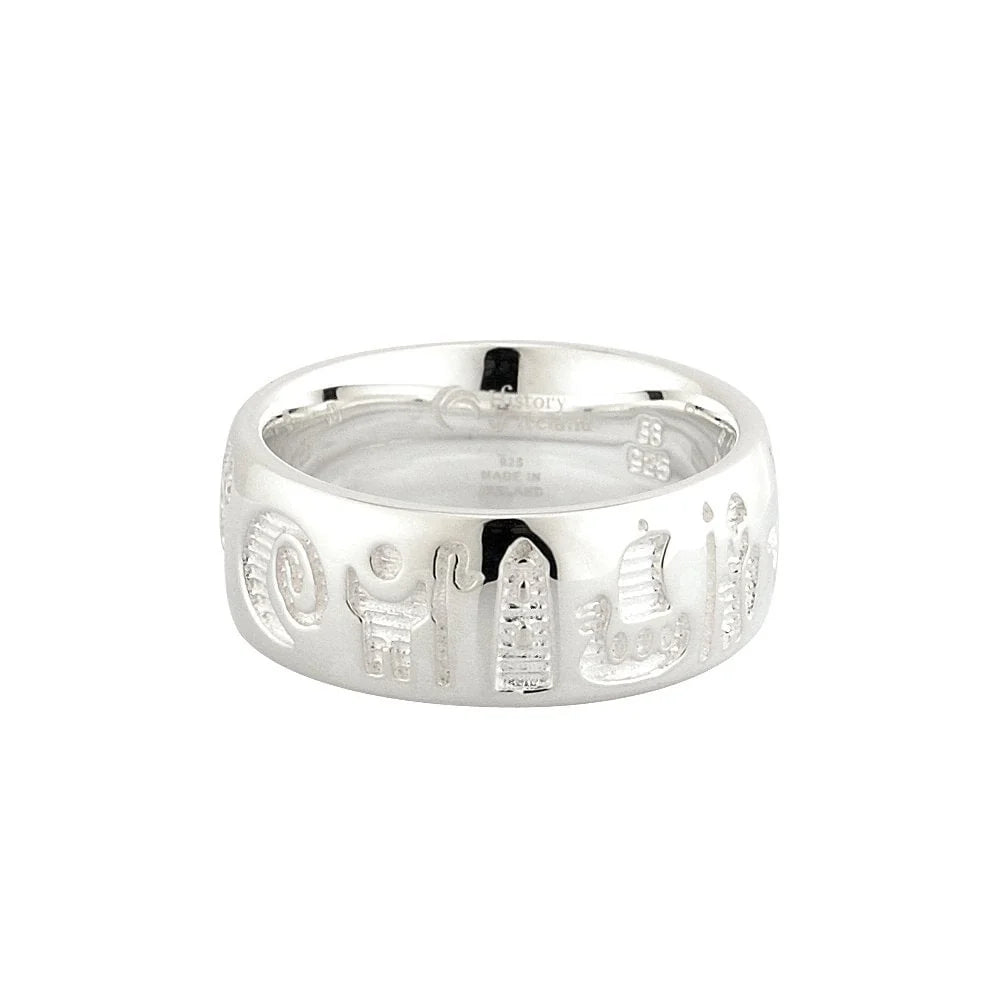 Gents Dome History of Ireland Ring