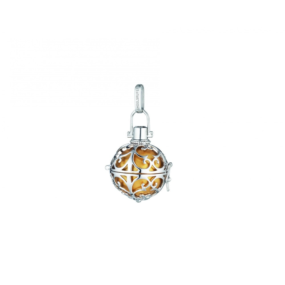 ENGELSRUFER STERLING SILVER GOLD SOUNDBALL PENDANT