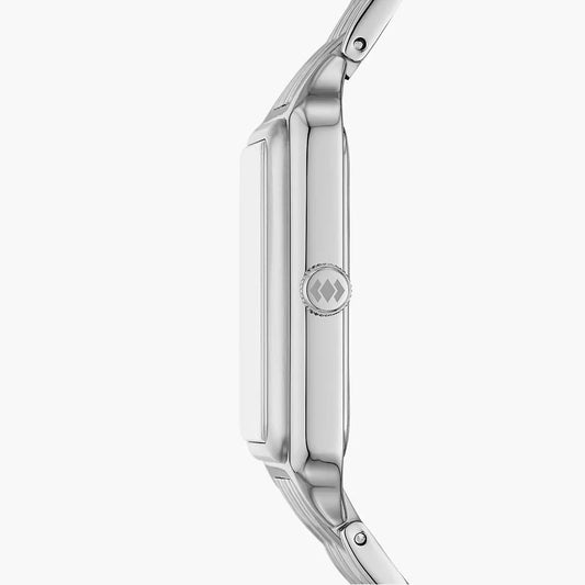 Raquel Three-Hand Date Stainless Steel Watch