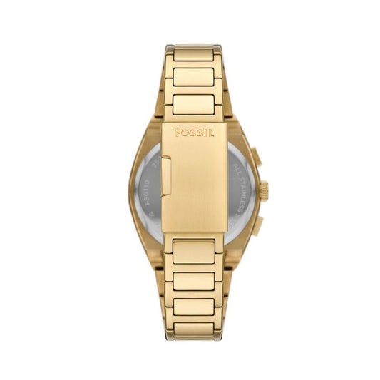 Everett, Chronograph Gents Gold Stainless Steel Watch