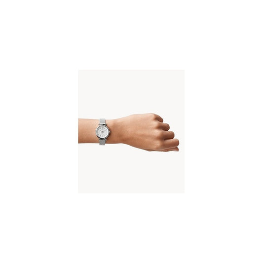 FOSSIL LADIES WATCH Carlie Three-Hand Stainless Steel Watch