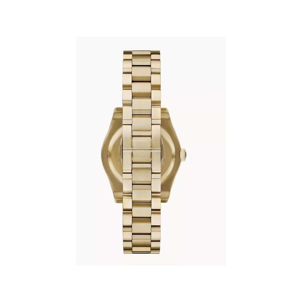 Federica, Mother of Pearl Dial Ladies Gold Stainless Steel Watch