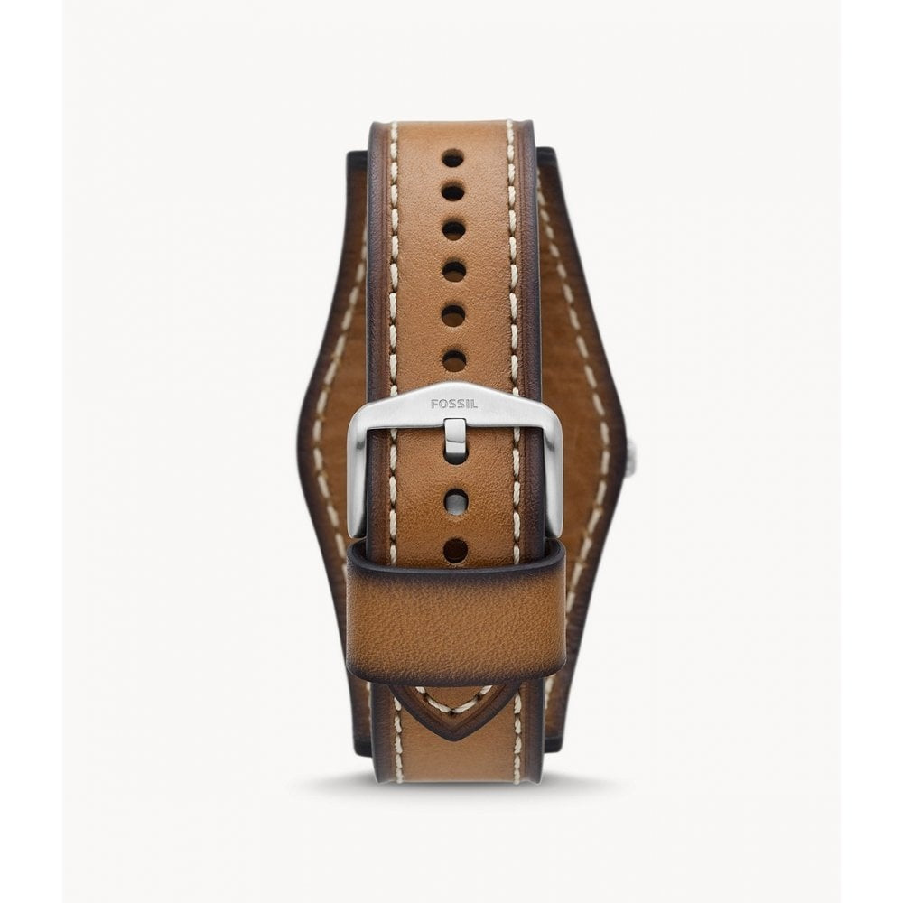 Fossil Machine Chronograph Tan Eco Leather Watch