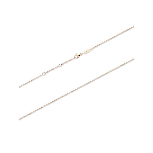 GLAM & SOUL ROSE GOLD ON SILVER VENEZIA CHAIN