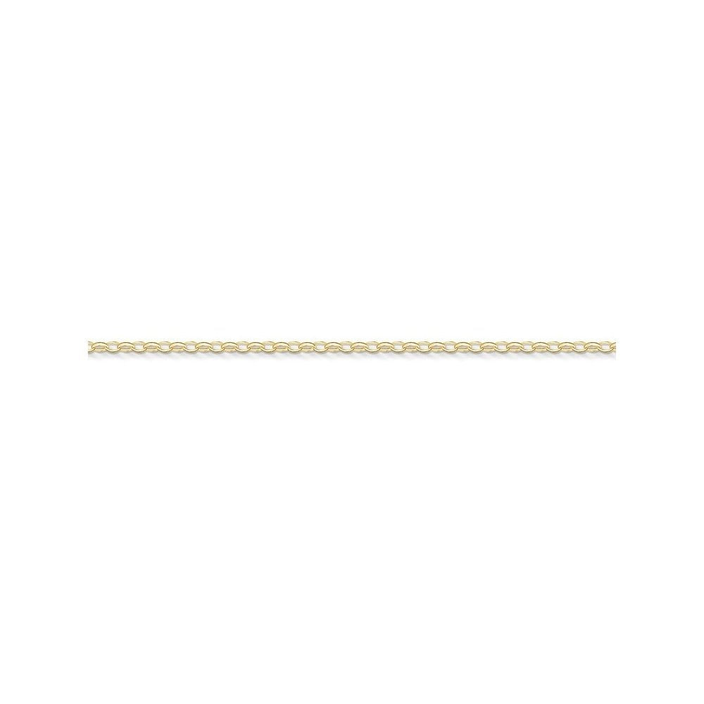 GOLD ON SILVER BELCHER LINK CHARM BRACELET