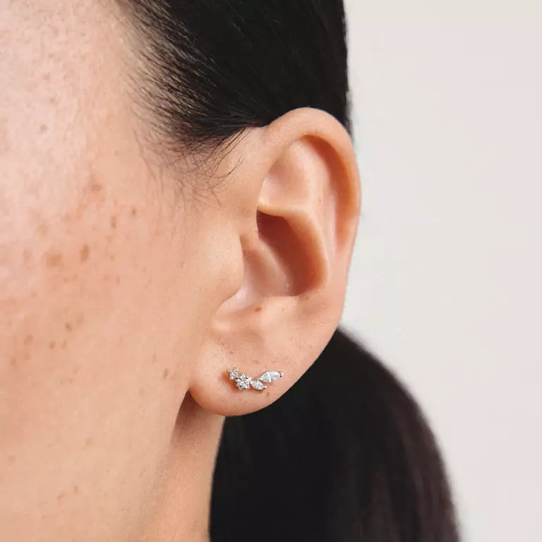 Thomas Sabo Stud Earrings with White Zirconia
