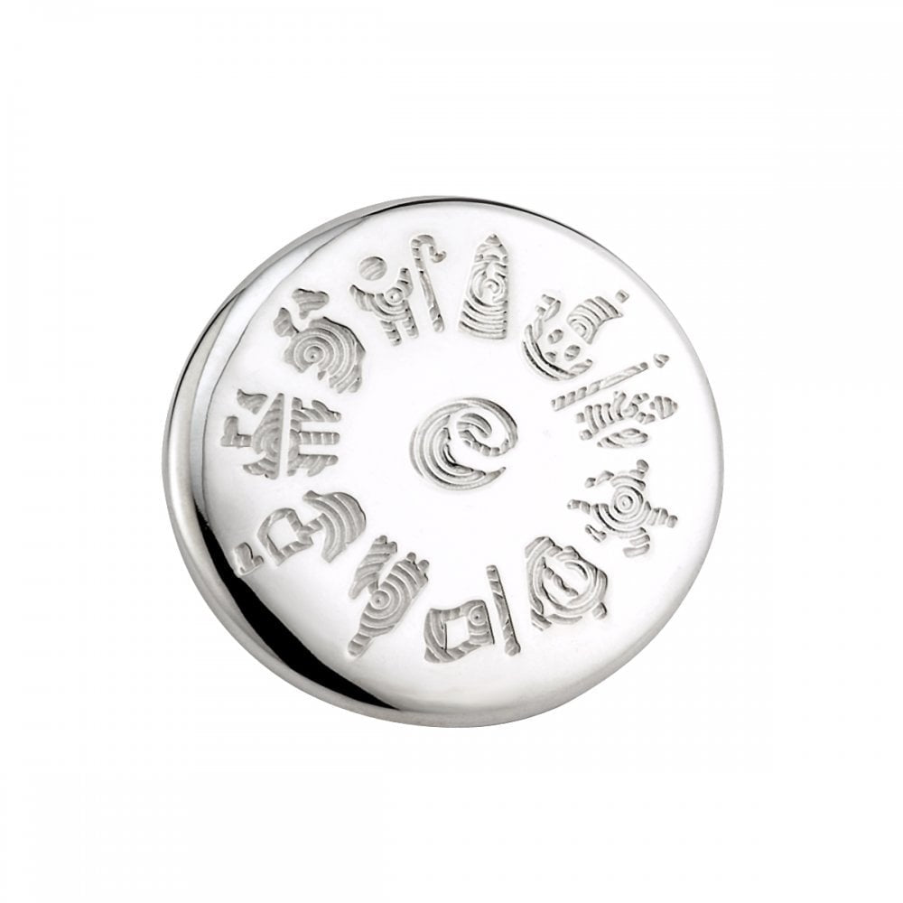 HISTORY OF IRELAND STERLING SILVER BROOCH