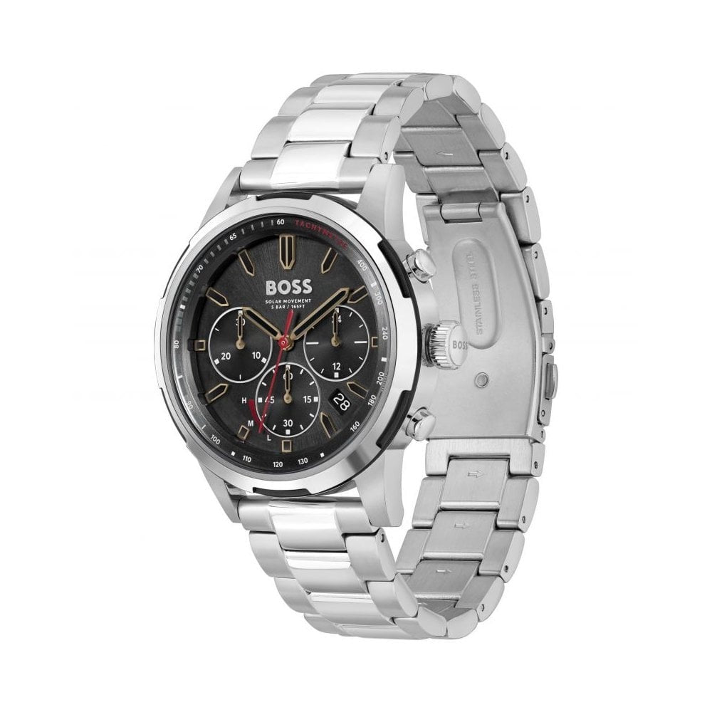 HUGO BOSS GENTS SOLGRADE CHRONOGRAPH GENTS WATCH