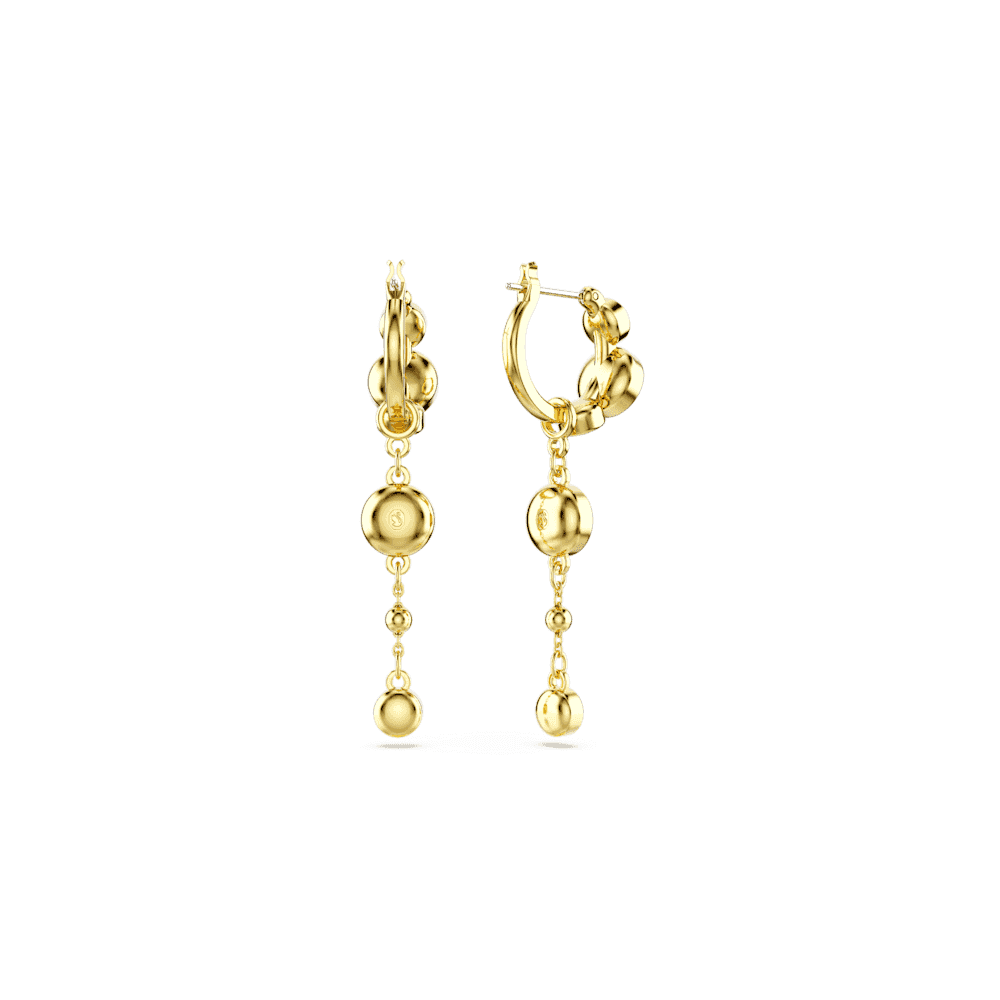 IMBER DROP GOLD EARRINGS