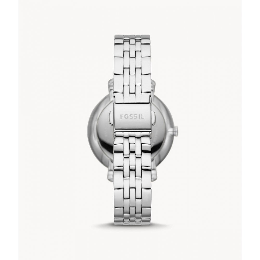 Jacqueline Sun Moon Multifunction Stainless Steel Watch