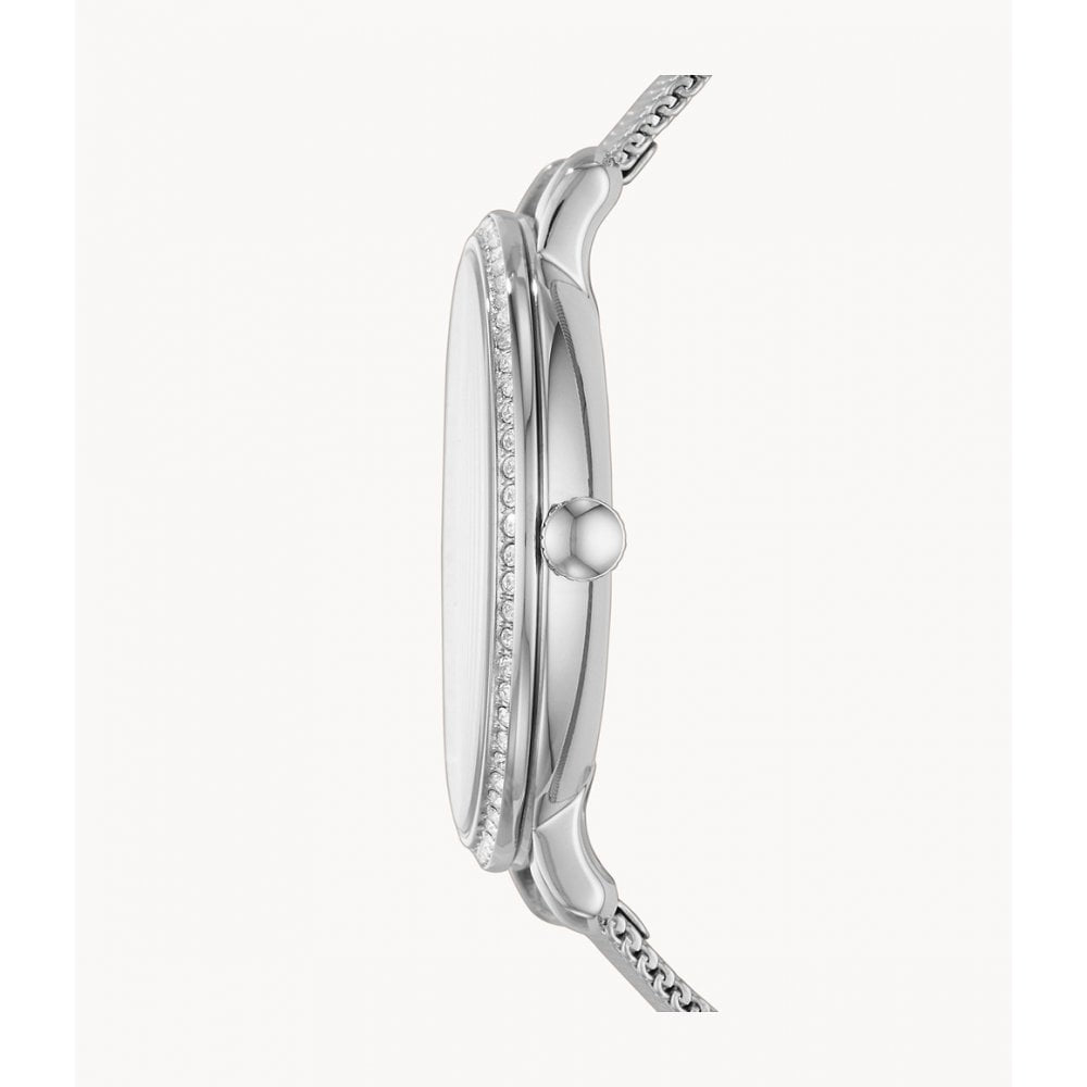 Jacqueline Three-Hand Date Stainless Steel Watch