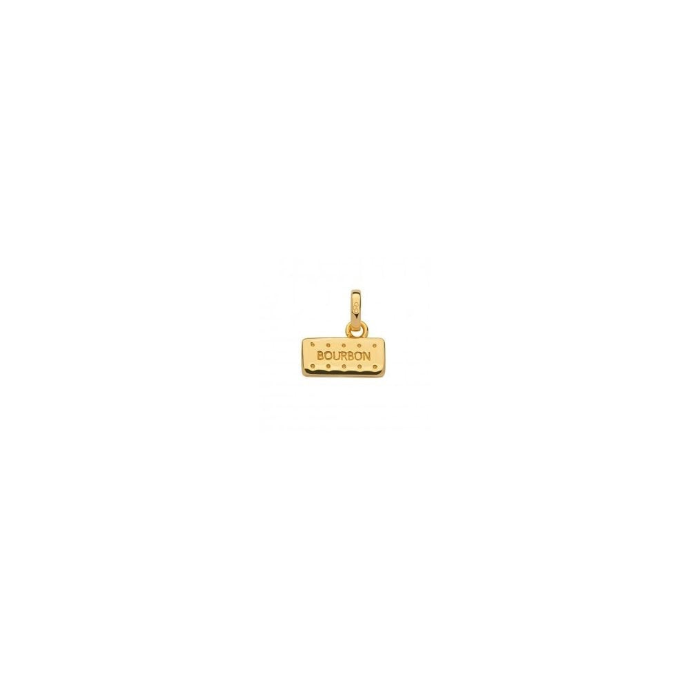 LINKS OF LONDON 18CT GOLD VERMEIL BOURBON BISCUIT CHARM
