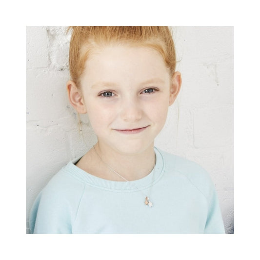 LITTLE STAR SUKI STERLING SILVER DOUBLE STAR NECKLACE