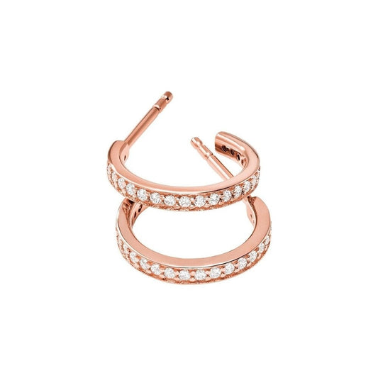Ladies Michael Kors Brilliance Sterling Silver Earrings
