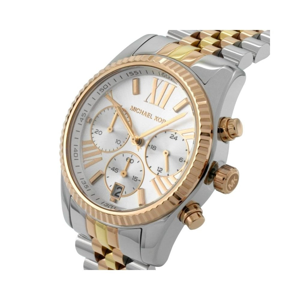 Ladies Michael Kors Lexington Chronograph Watch