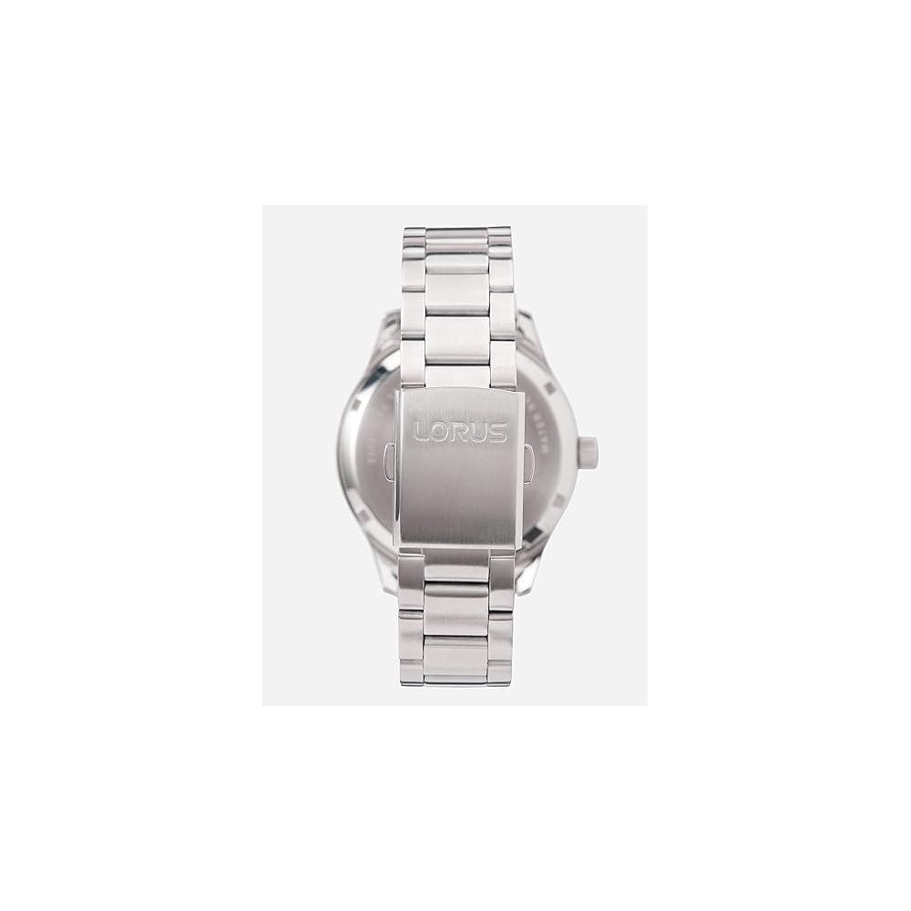 Lorus Sports Automatic Day/Date Black Dial Watch