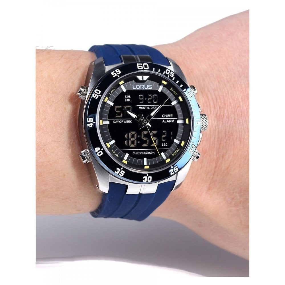 Lorus duo time gents watch