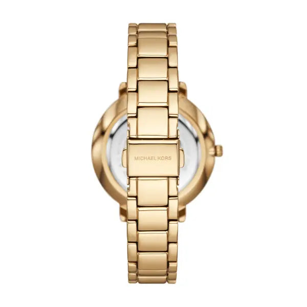 Michael Kors Pyper MK Dial Ladies Gold Stainless Steel Watch