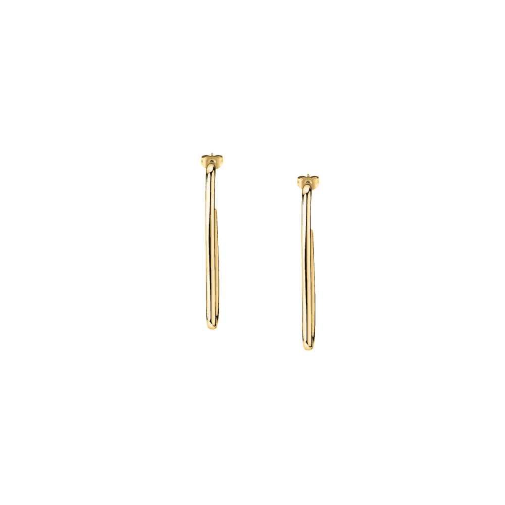 MORELLATO 18k GOLD PLATED CREOLE EARRINGS