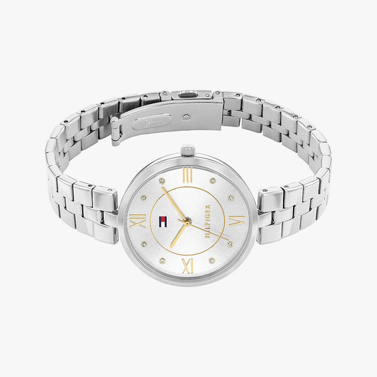 TOMMY HILFIGER LADIES STAINLESS STEEL WATCH