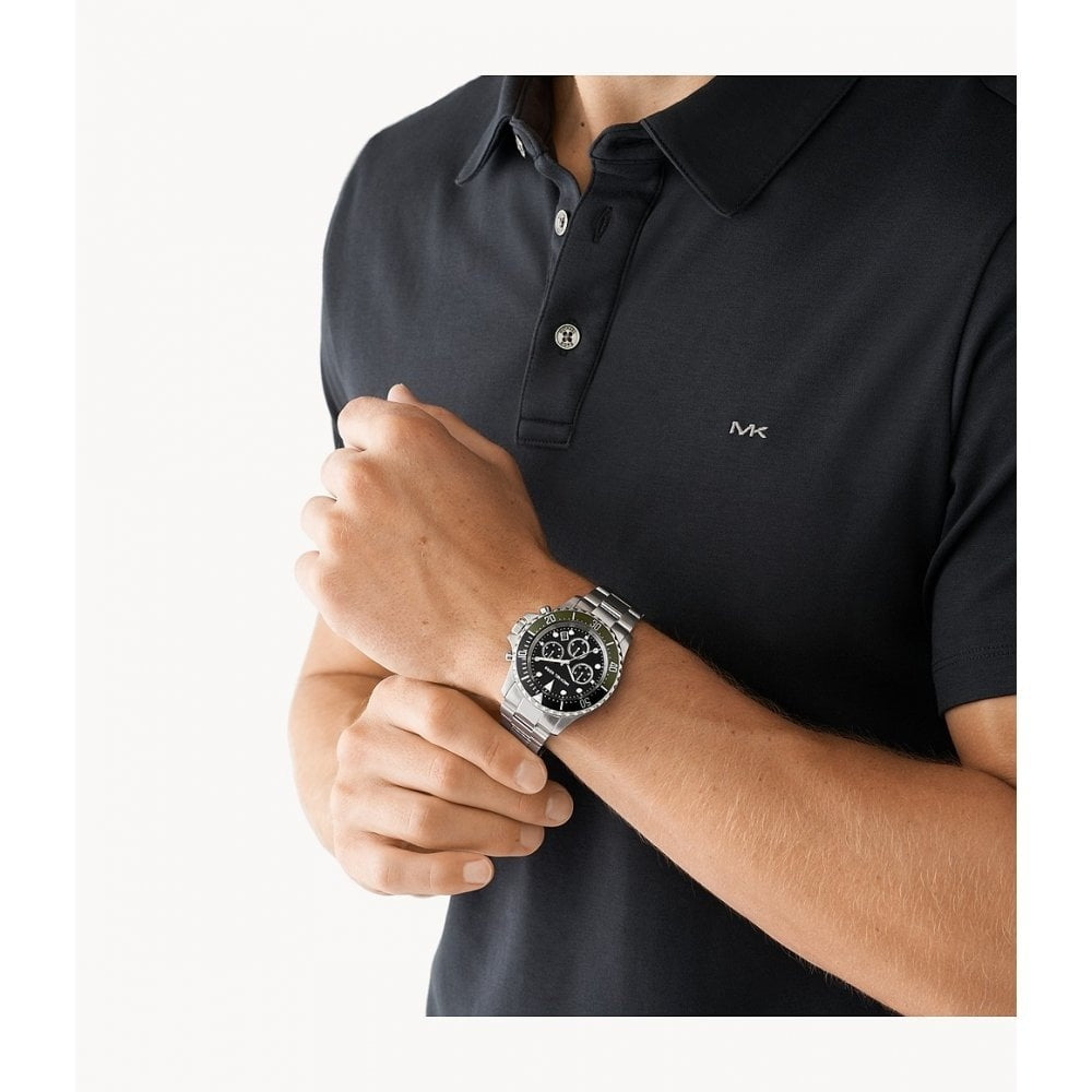 Michael Kors Everest Chronograph Stainless Steel Watch