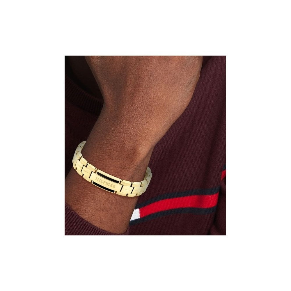 Monotype Detail Link Bracelet