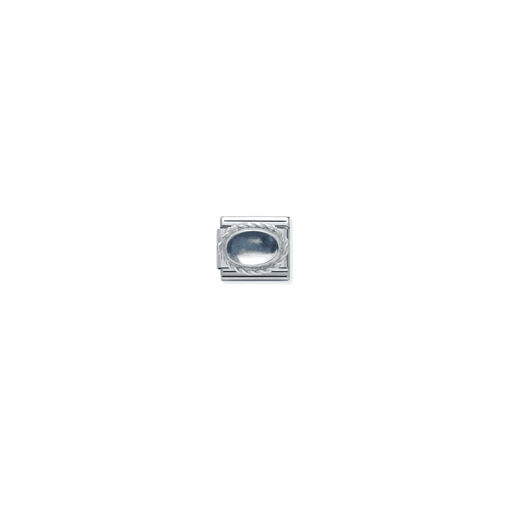 NOMINATION LIGHT BLUE TOPAZ STONE CHARM