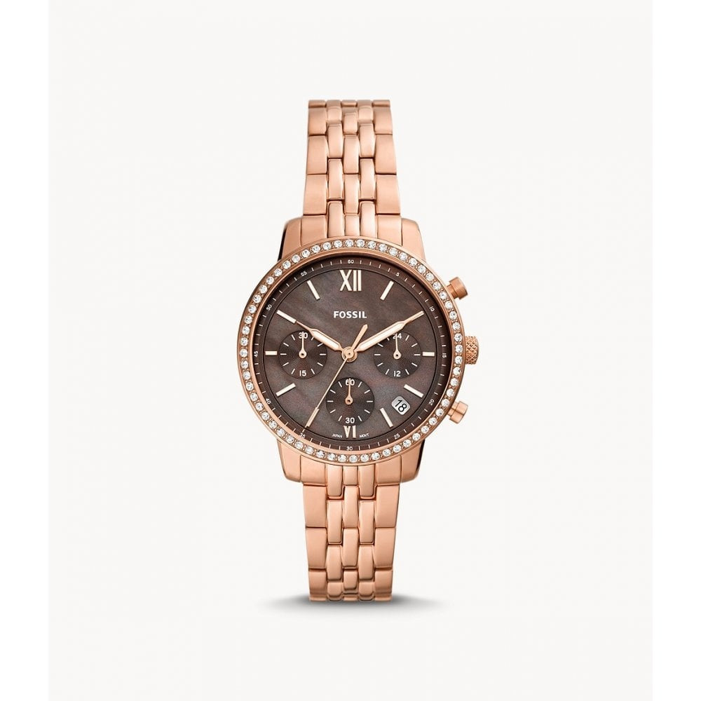 Neutra Chronograph Rose Gold-Tone Stainless Steel Watch