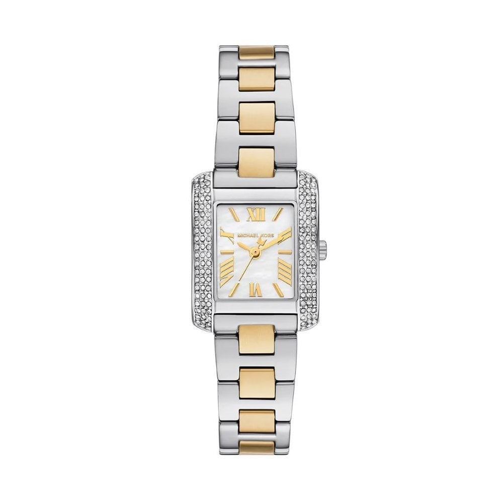Petite Emery, Pavé, Ladies Two-Tone Stainless Steel Watch