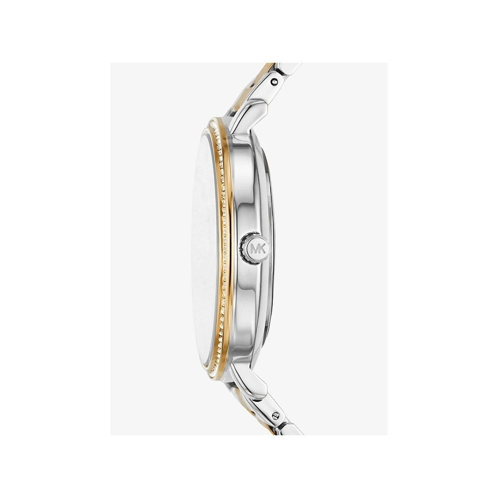 Pyper Pavé Two-Tone Logo Watch