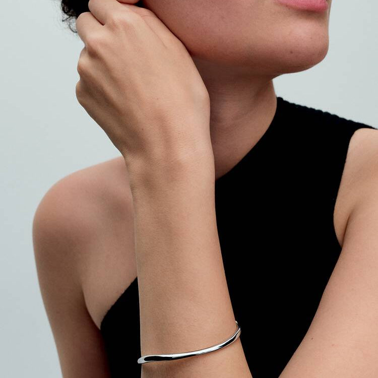 Organically Shaped Pandora Bangle