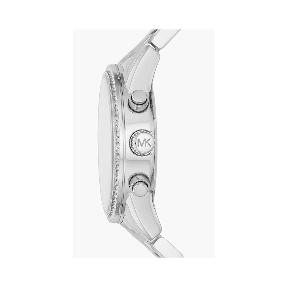 Ritz, Chronograph, Pavé, Ladies Stainless Steel Watch