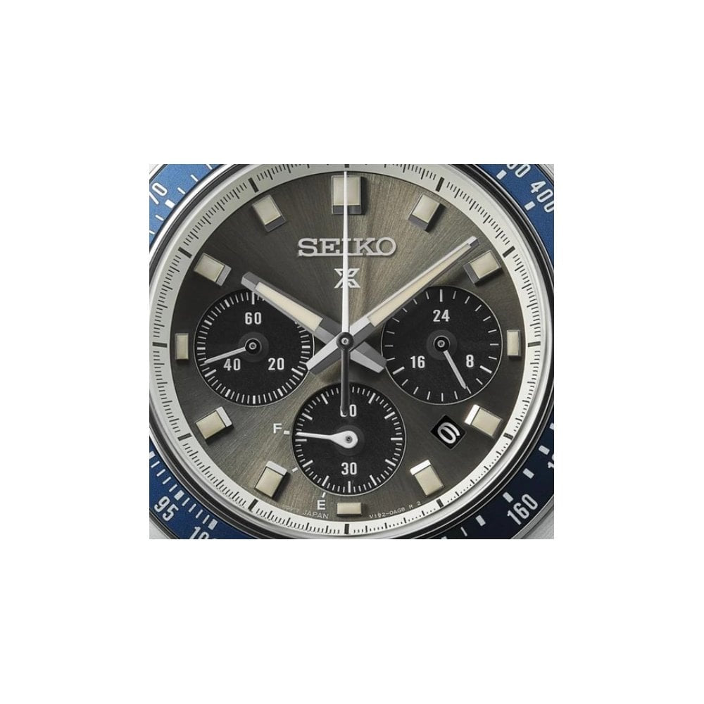 SEIKO PROSPEX Grand Touring Solar SpeedTimer Grey Dial Chronograph