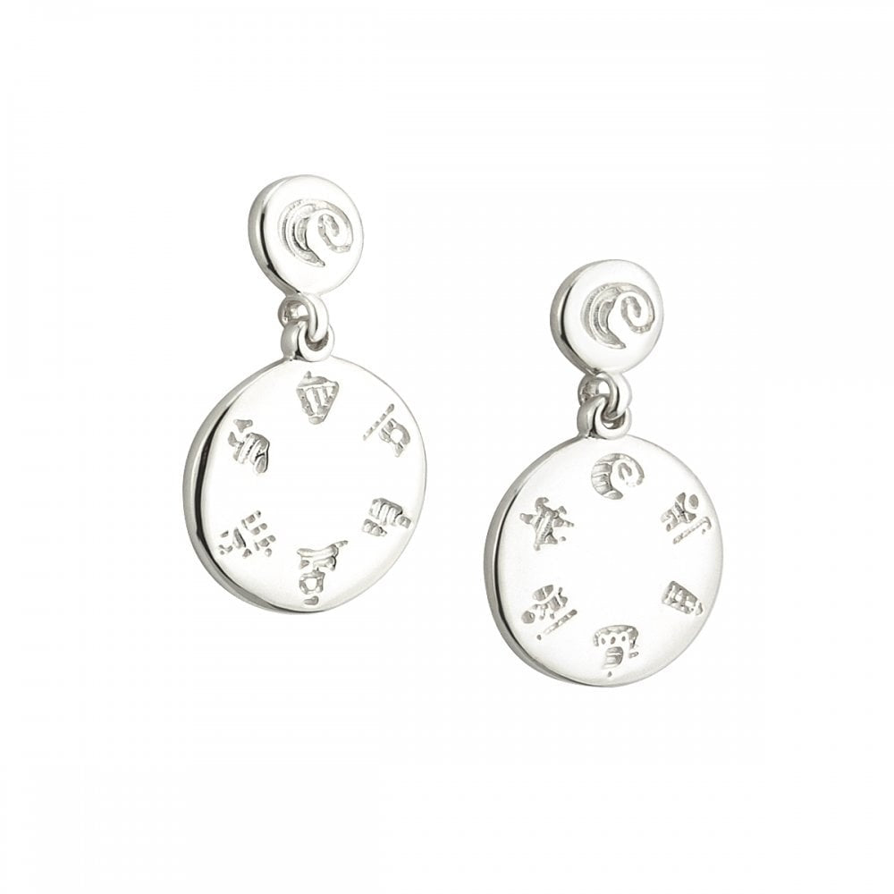 SILVER CELTIC EARRINGS