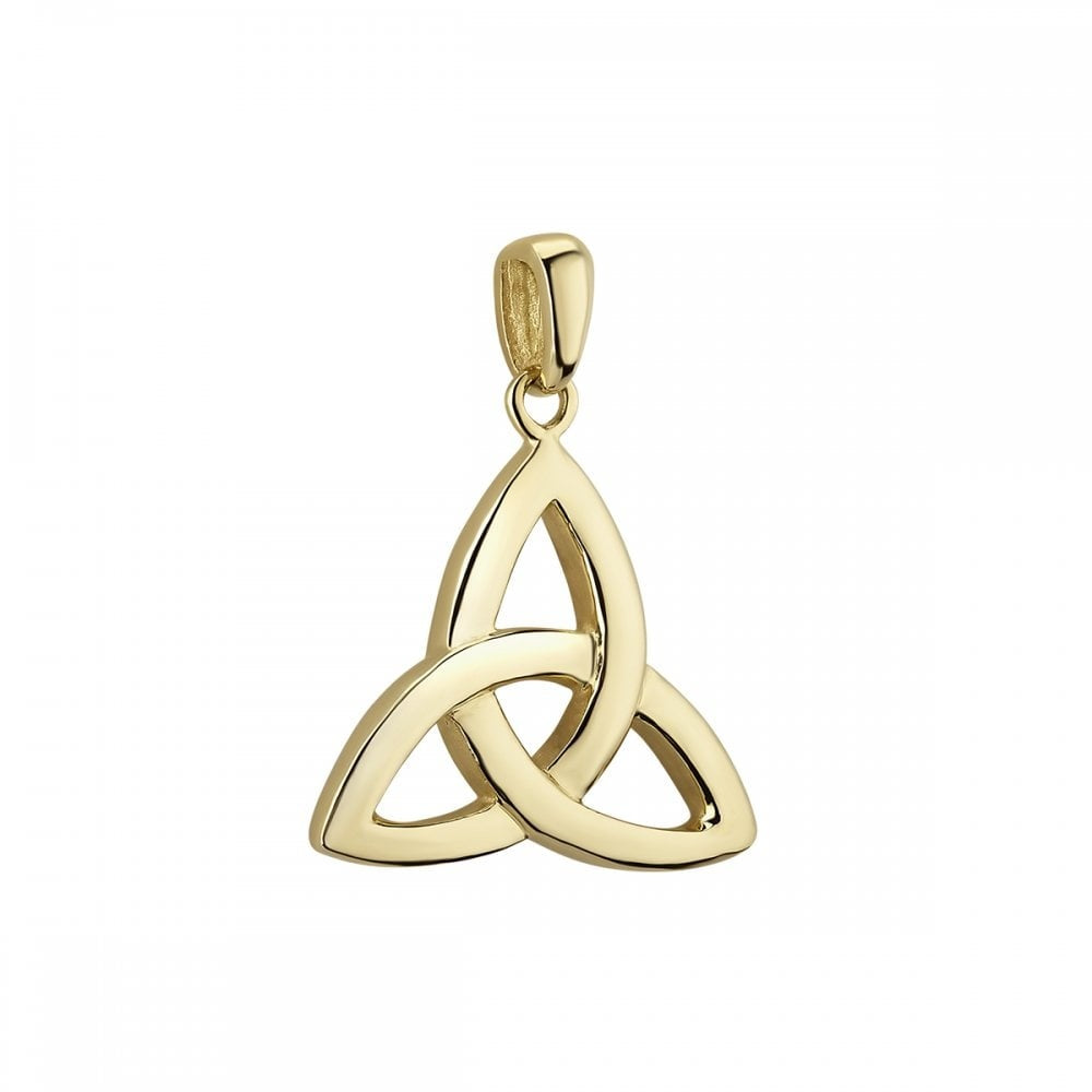 SOLVAR 14K SMALL TRINITY KNOT CHARM