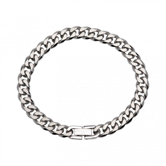 STAINLESS STEEL CURB CHAIN BRACELET