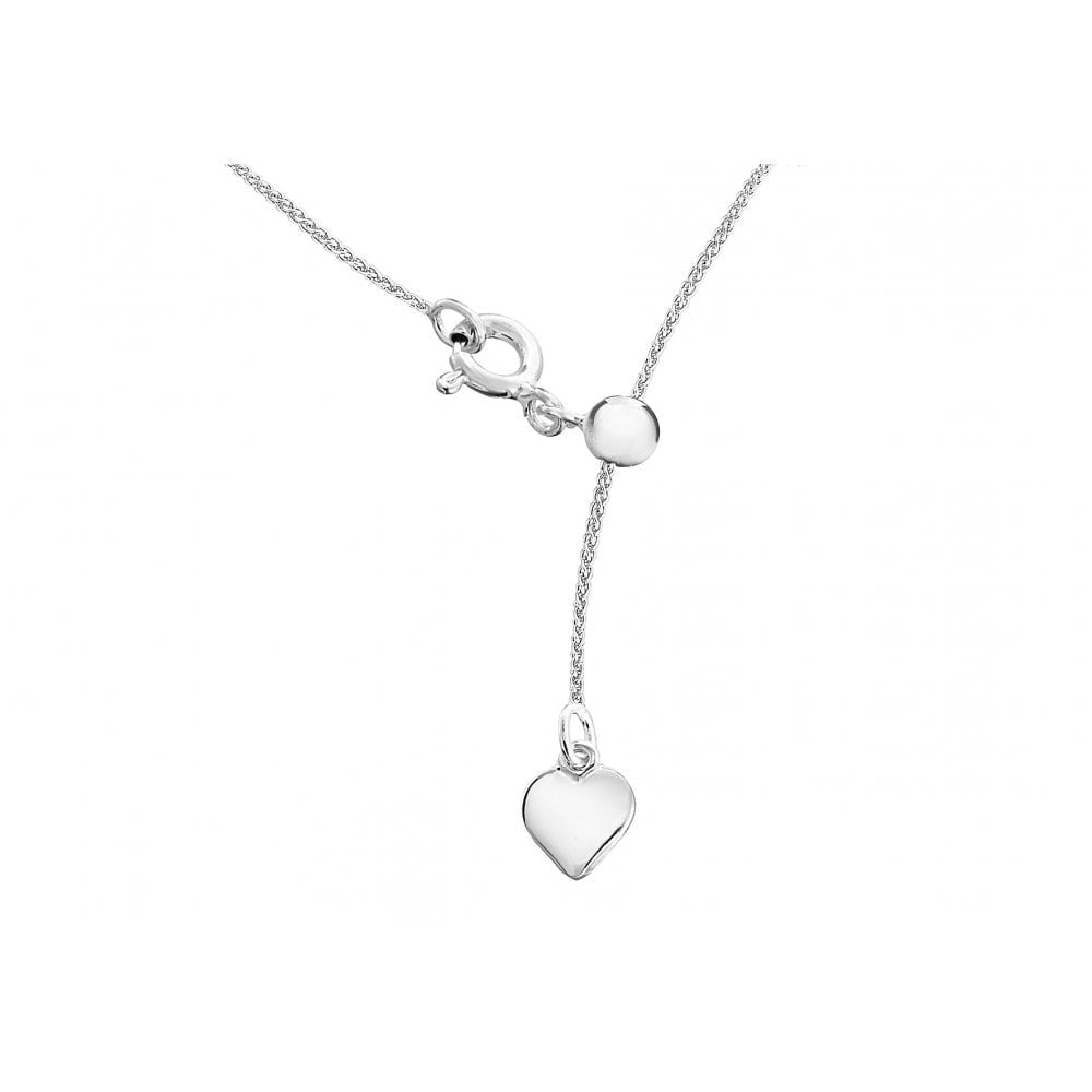 STERLING SILVER ADJUSTABLE SPIGA SLIDER CHAIN 51CM/20"