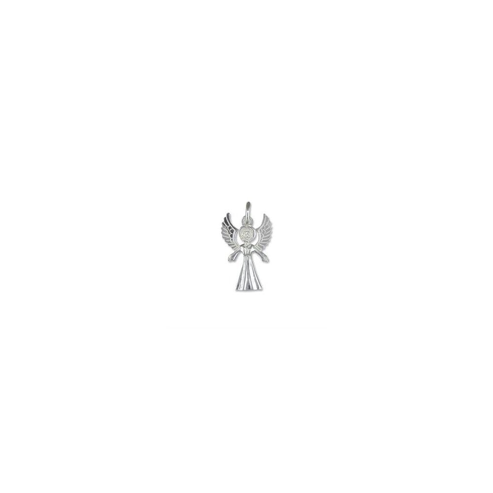 STERLING SILVER ANGEL PENDANT