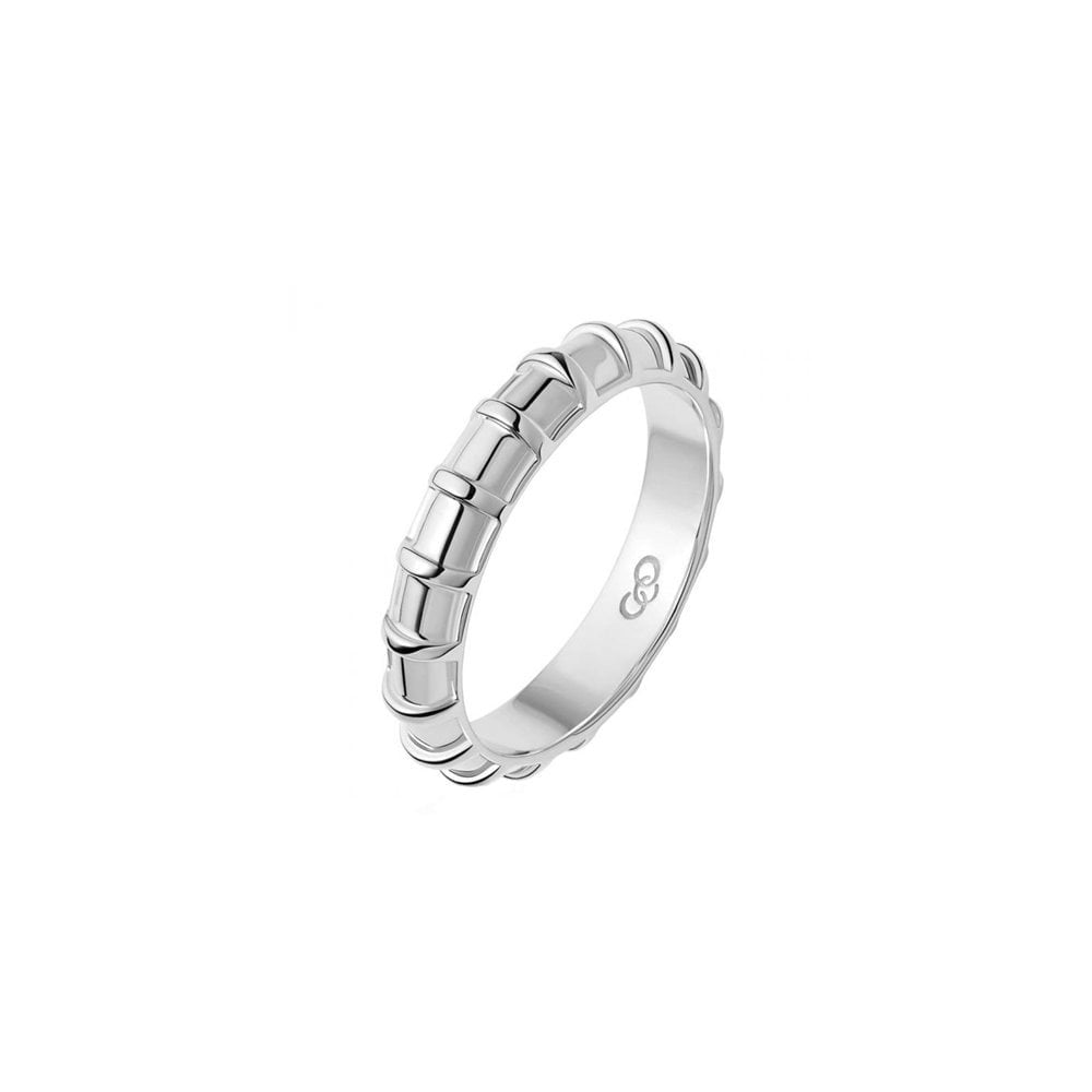 STERLING SILVER BRUTALIST RING