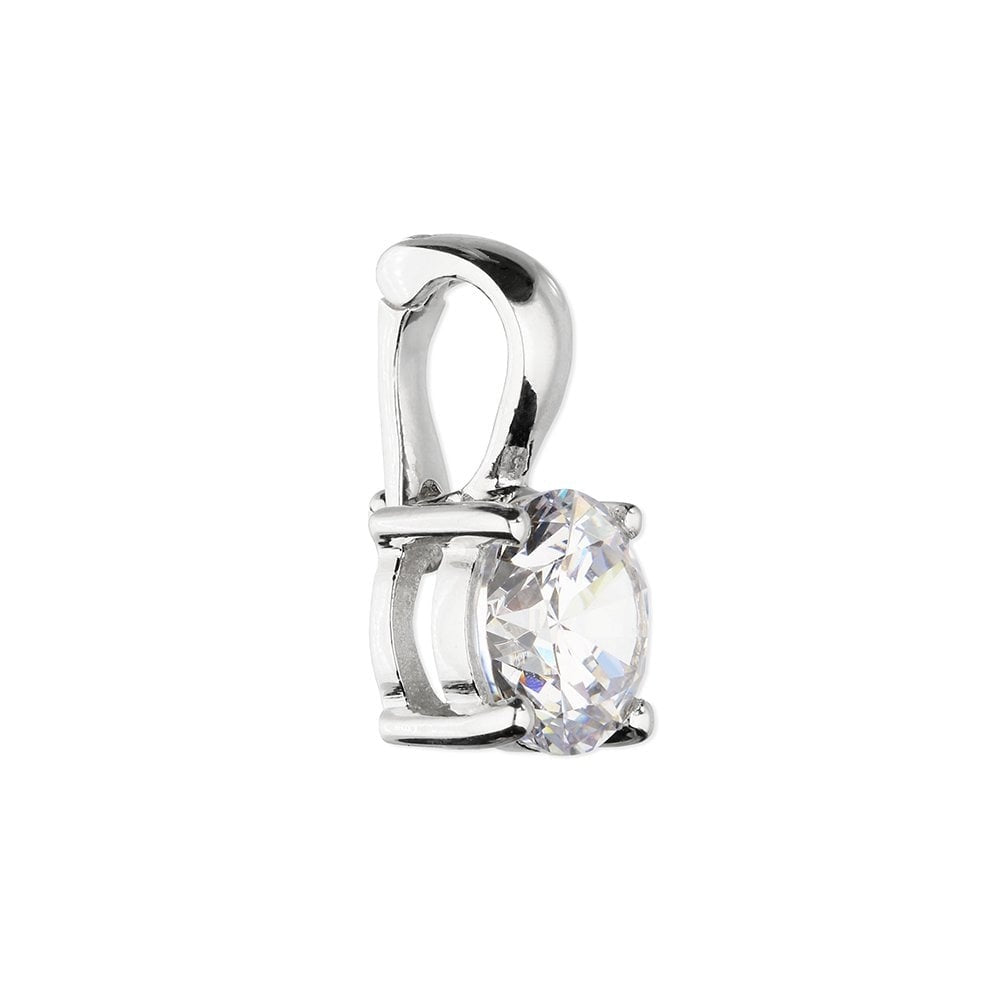 STERLING SILVER CUBIC ZIRCONIA PENDANT