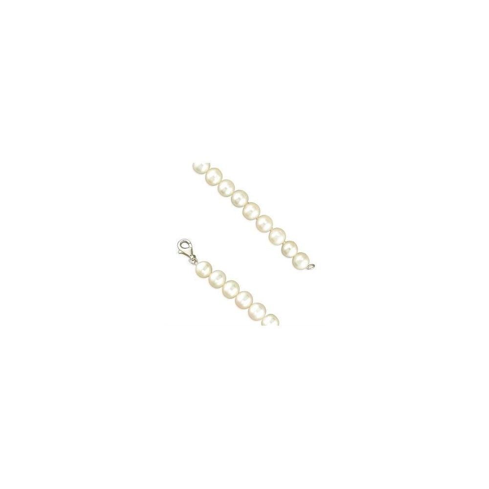 STERLING SILVER FRESHWATER PEARL NECKLACE