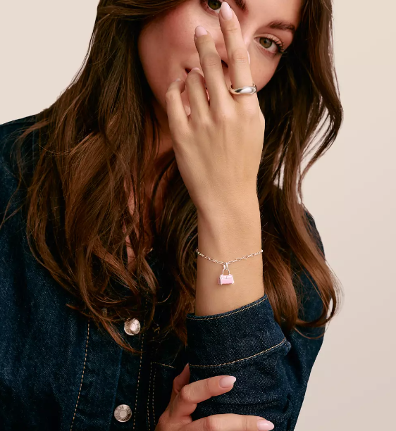 Pink Handbag Connect Charm