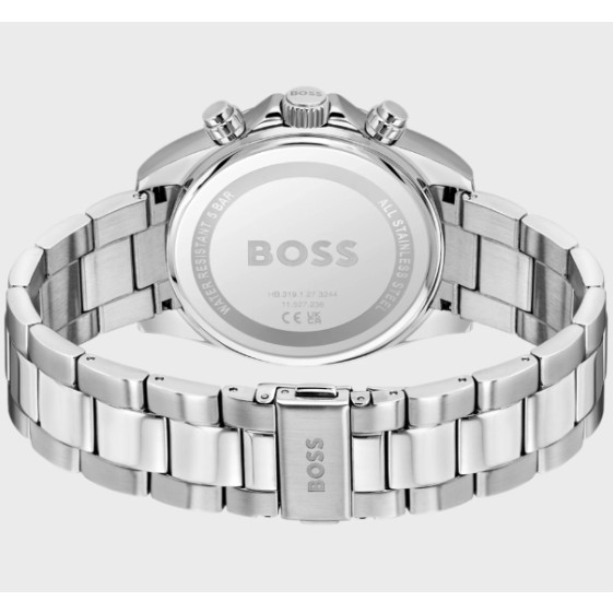 BOSS HERO 2.0 BLUE CHRONO GENTS STAINLESS STEEL WATCH