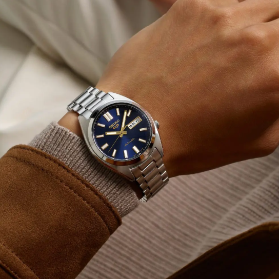 SEIKO 5 SNXS 'BLAZER BLUE' DIAL GENTS AUTOMATIC WATCH
