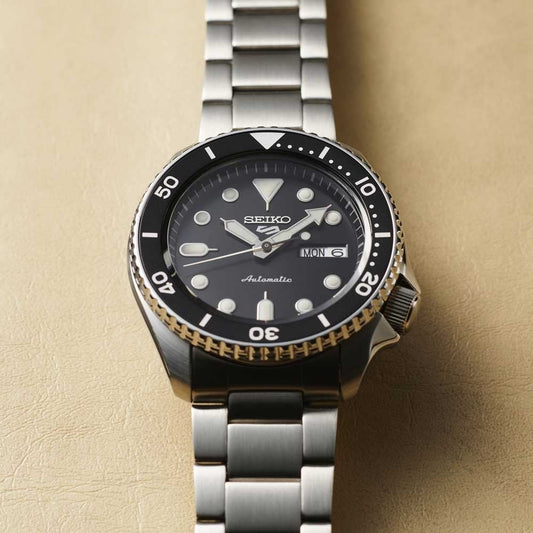 Seiko 5 Sports Sports Style Black Dial Watch