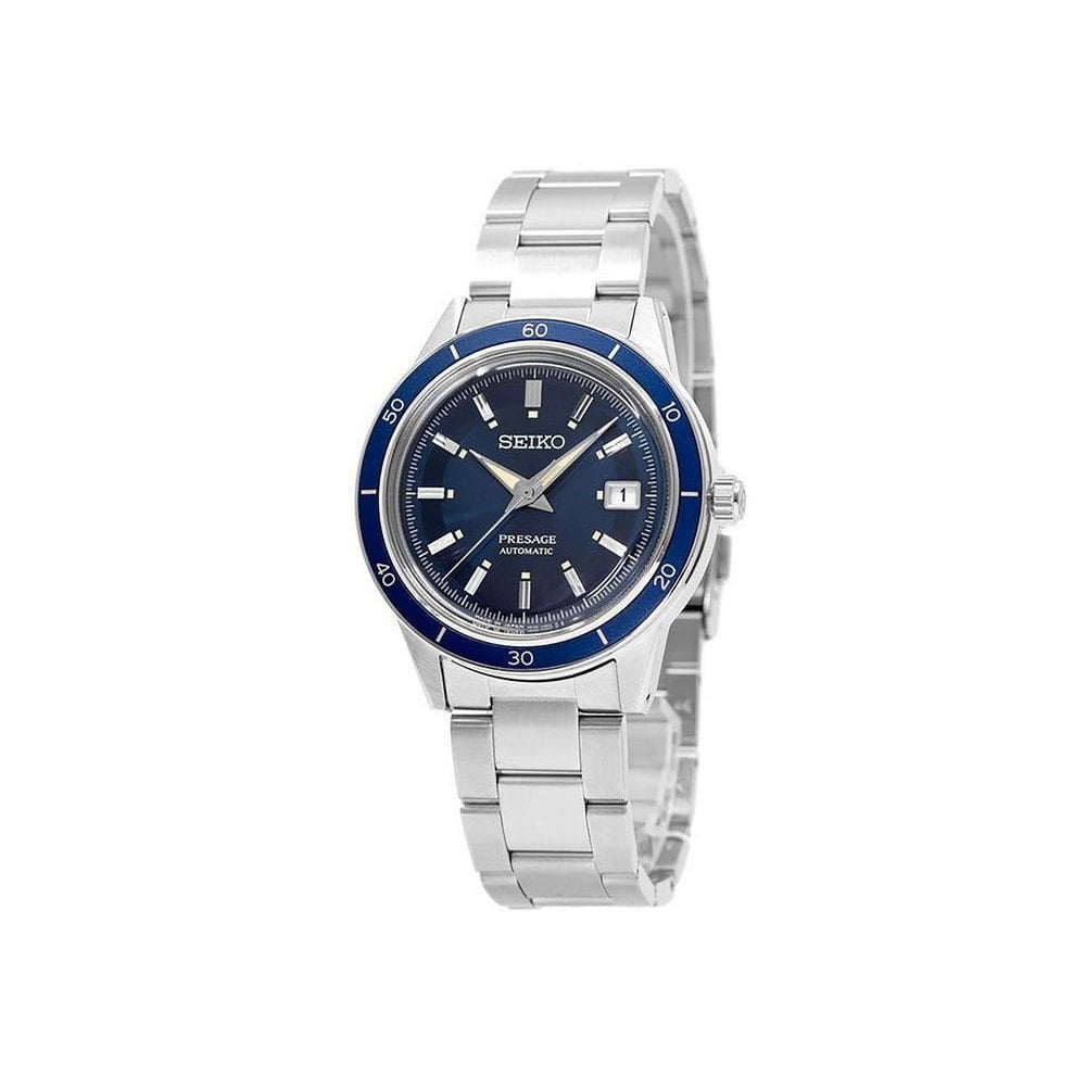 Seiko Persage Style 60's Blue Dial Watch