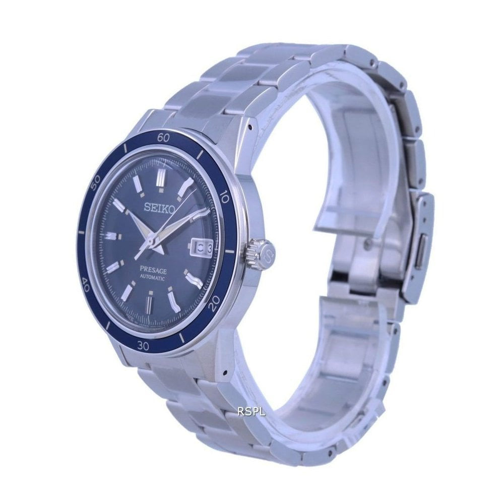 Seiko Persage Style 60's Blue Dial Watch