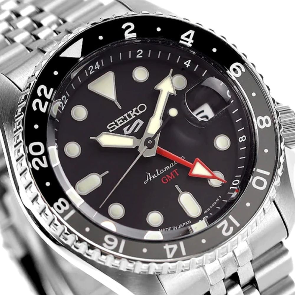 Seiko “The Black Grape” Mens Automatic Watch