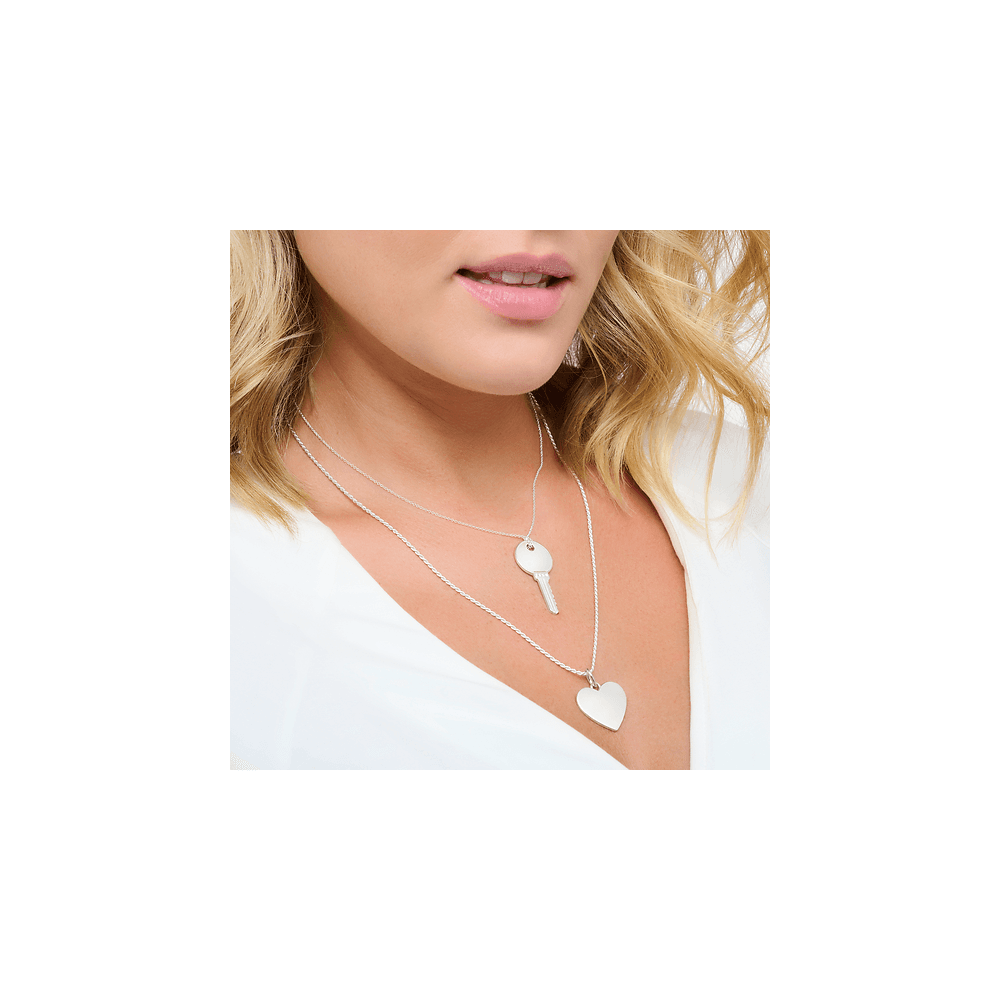 Sterling Silver Large Heart Charm